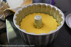 Le pudding après cuisson